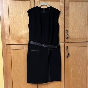 Worth New York Dark Chocolate Brown Dress size 4